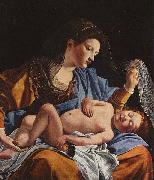 Orazio Gentileschi, Madonna with Child by Orazio Gentileschi.